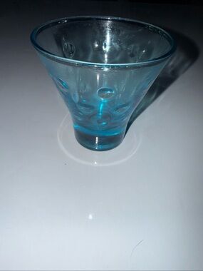 Capri Dots by Hazel Atlas Whiskey Glass
